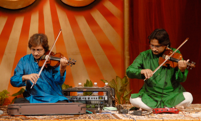 Violin Brothers in Classical Raga Recital
